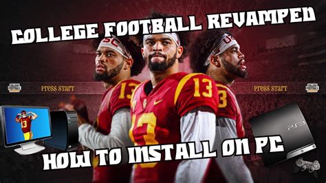 I was second-string at first and didn't. . How to install college football revamped pc